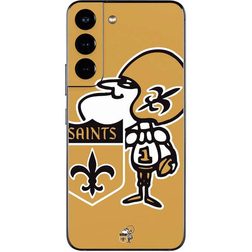 NFL New Orleans Saints Retro Logo Galaxy S22 Skin