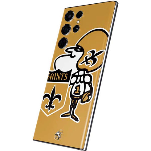 NFL New Orleans Saints Retro Logo Galaxy S22 Ultra Skin