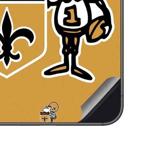 NFL New Orleans Saints Retro Logo Galaxy S23 FE Skin