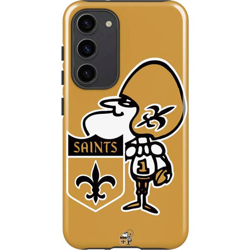 NFL New Orleans Saints Retro Logo Galaxy S23 Plus Pro Case