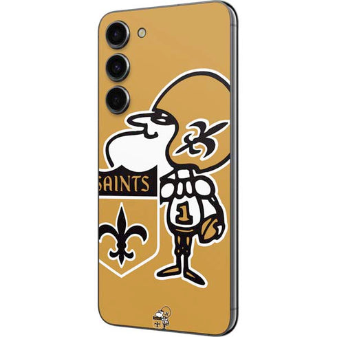 NFL New Orleans Saints Retro Logo Galaxy S23 Plus Skin
