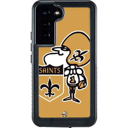 NFL New Orleans Saints Retro Logo Galaxy S23 Plus Waterproof Case