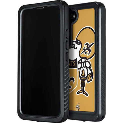 NFL New Orleans Saints Retro Logo Galaxy S23 Plus Waterproof Case