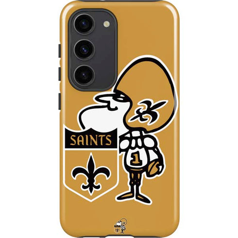 NFL New Orleans Saints Retro Logo Galaxy S23 Pro Case