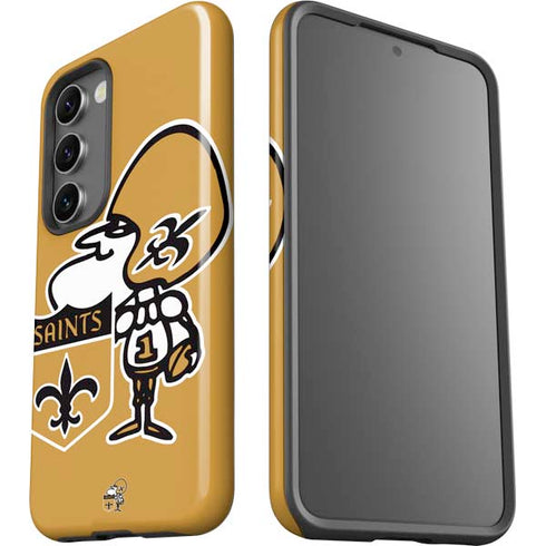 NFL New Orleans Saints Retro Logo Galaxy S23 Pro Case