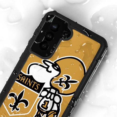 NFL New Orleans Saints Retro Logo Galaxy S23 Waterproof Case