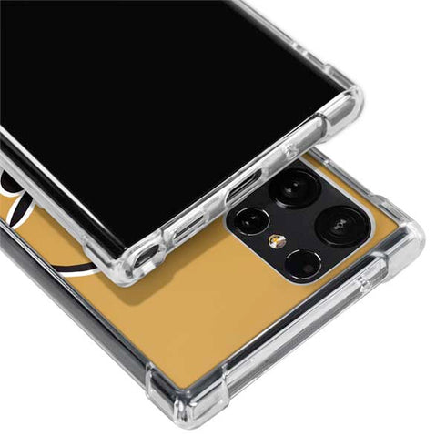 NFL New Orleans Saints Retro Logo Galaxy S24 Ultra Clear Case