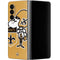 NFL New Orleans Saints Retro Logo Galaxy Z Fold4 5G Skin