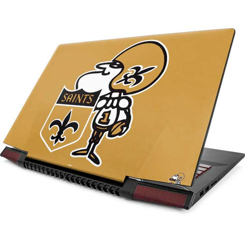 NFL New Orleans Saints Retro Logo Lenovo IdeaPad Skin