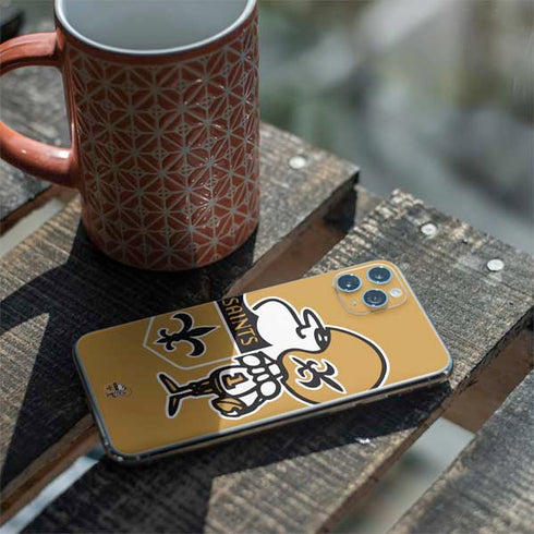 NFL New Orleans Saints Retro Logo iPhone 11 Pro Max Skin