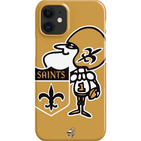 NFL New Orleans Saints Retro Logo iPhone 12 Mini Lite Case