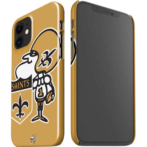 NFL New Orleans Saints Retro Logo iPhone 12 Mini Lite Case