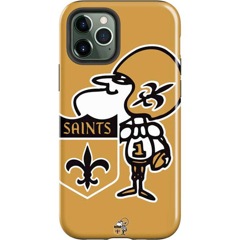 NFL New Orleans Saints Retro Logo iPhone 12 Pro Max Impact Case