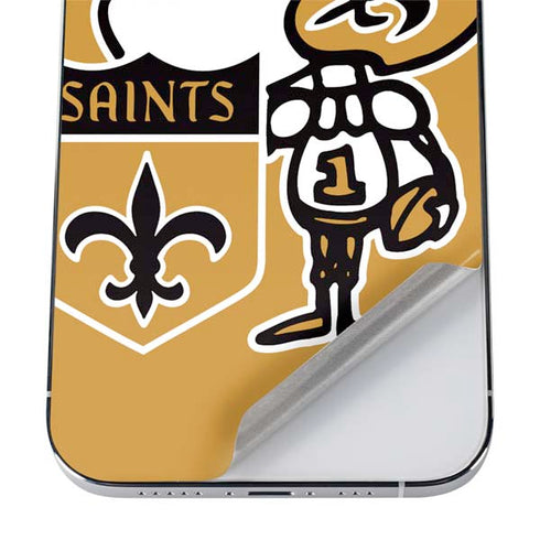 NFL New Orleans Saints Retro Logo iPhone 12 Pro Max Skin