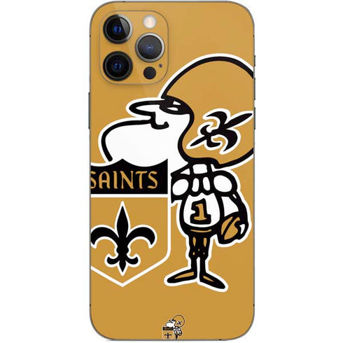 NFL New Orleans Saints Retro Logo iPhone 12 Pro Skin