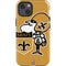 NFL New Orleans Saints Retro Logo iPhone 13 Impact Case