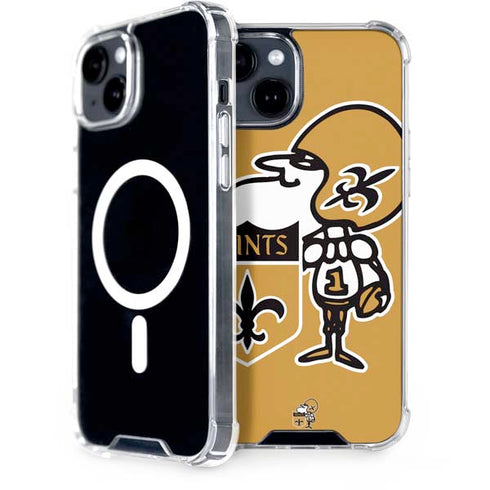 NFL New Orleans Saints Retro Logo iPhone 13 MagSafe Case