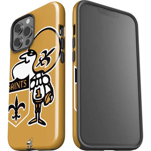NFL New Orleans Saints Retro Logo iPhone 13 Pro Max Impact Case