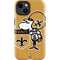 NFL New Orleans Saints Retro Logo iPhone 14 Plus Impact Case