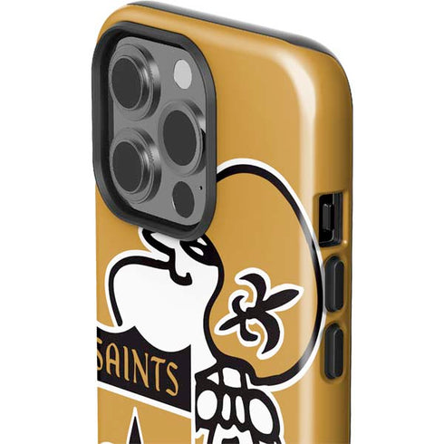 NFL New Orleans Saints Retro Logo iPhone 15 Pro Impact Case