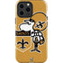 NFL New Orleans Saints Retro Logo iPhone 15 Pro Max Impact Case