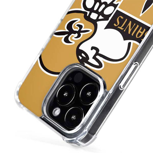 NFL New Orleans Saints Retro Logo iPhone 15 Pro Max MagSafe Case