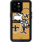 NFL New Orleans Saints Retro Logo iPhone 14 Pro Max Waterproof Case