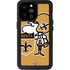 NFL New Orleans Saints Retro Logo iPhone 14 Pro Max Waterproof Case