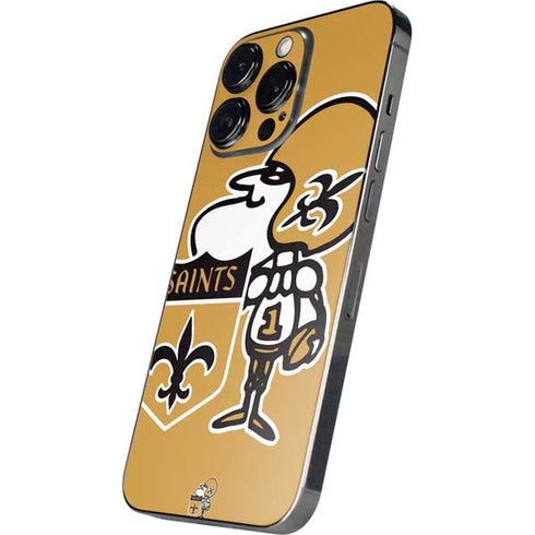 NFL New Orleans Saints Retro Logo iPhone 14 Pro Skin