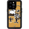 NFL New Orleans Saints Retro Logo iPhone 14 Pro Waterproof Case