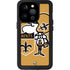 NFL New Orleans Saints Retro Logo iPhone 14 Pro Waterproof Case