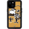 NFL New Orleans Saints Retro Logo iPhone 15 Waterproof Case
