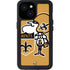NFL New Orleans Saints Retro Logo iPhone 15 Waterproof Case