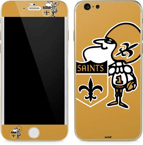 NFL New Orleans Saints Retro Logo iPhone 6/6s Skin