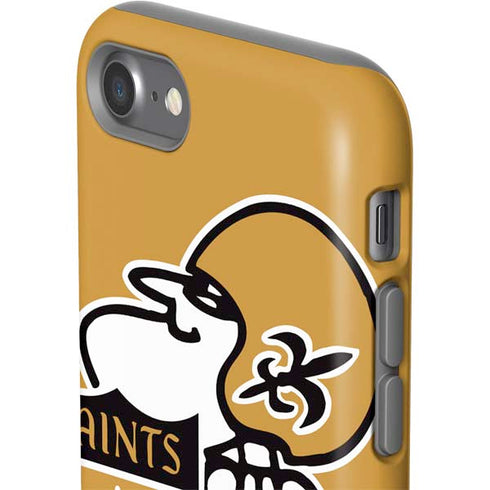 NFL New Orleans Saints Retro Logo iPhone SE (2nd & 3rd Gen) Pro Case