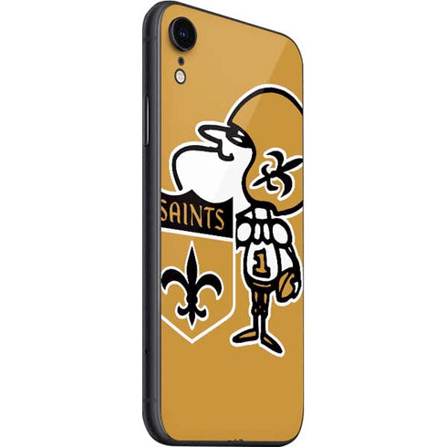 NFL New Orleans Saints Retro Logo iPhone SE (2nd & 3rd Gen) Skin