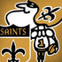 NFL New Orleans Saints Retro Logo iPhone X Skin