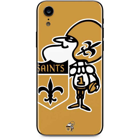 NFL New Orleans Saints Retro Logo iPhone XR Skin