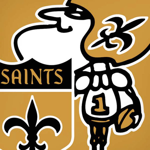 NFL New Orleans Saints Retro Logo iPhone XS Max Skin