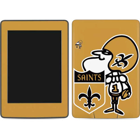 NFL New Orleans Saints Retro Logo Amazon Kindle Skin
