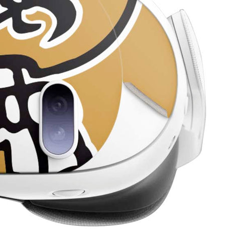 NFL New Orleans Saints Retro Logo Meta Quest 3 Skin