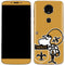 NFL New Orleans Saints Retro Logo Moto E5 Plus Skin