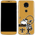 NFL New Orleans Saints Retro Logo Moto E5 Plus Skin