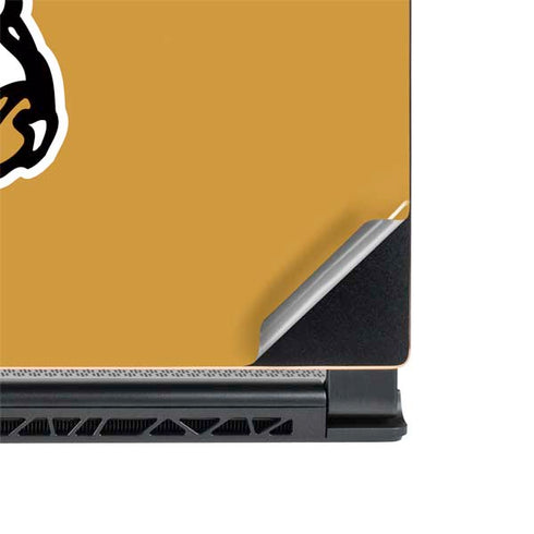 NFL New Orleans Saints Retro Logo MSI GS65 Stealth Laptop Skin