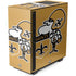 NFL New Orleans Saints Retro Logo NZXT H510 Compact ATX Mid-Tower Case Skin