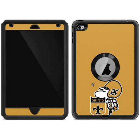 NFL New Orleans Saints Retro Logo Otterbox Defender iPad Skin