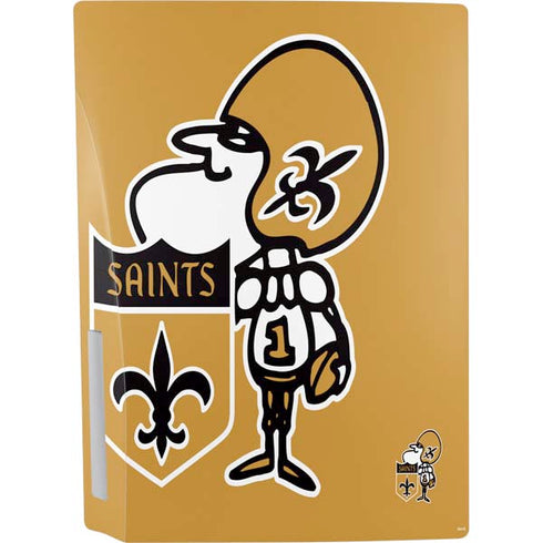 NFL New Orleans Saints Retro Logo PS5 Bundle Skin
