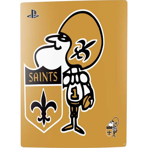 NFL New Orleans Saints Retro Logo PS5 Digital Edition Bundle Skin