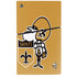 NFL New Orleans Saints Retro Logo PS5 Slim Disk Console Skin