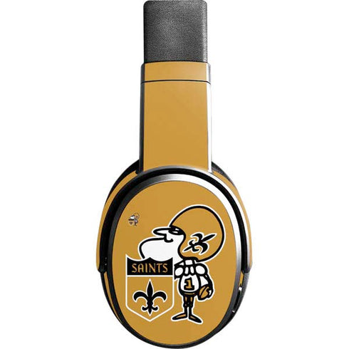 NFL New Orleans Saints Retro Logo Skullcandy Crusher Wireless Skin